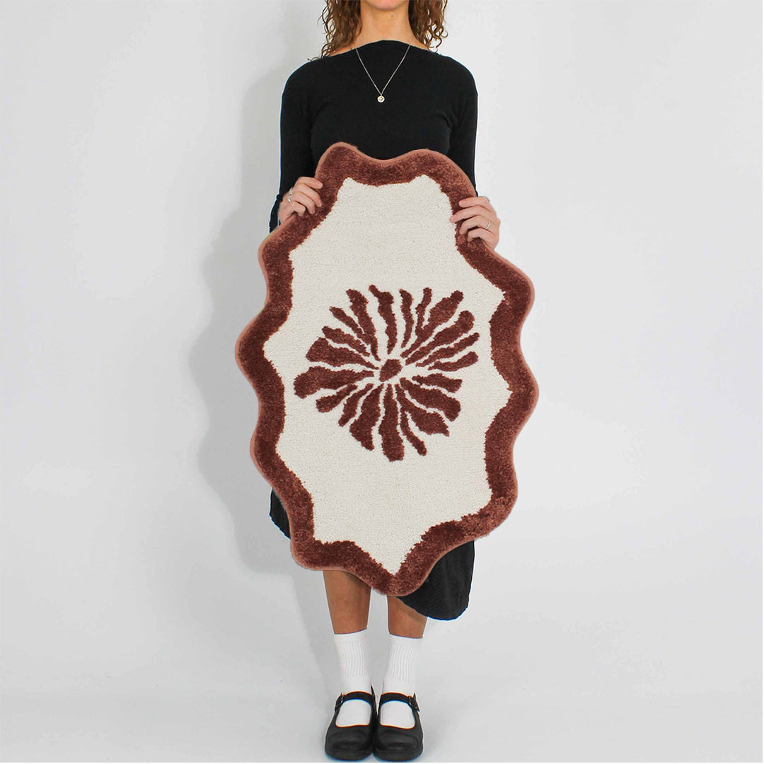FREE Brown Cloud Bath Mat