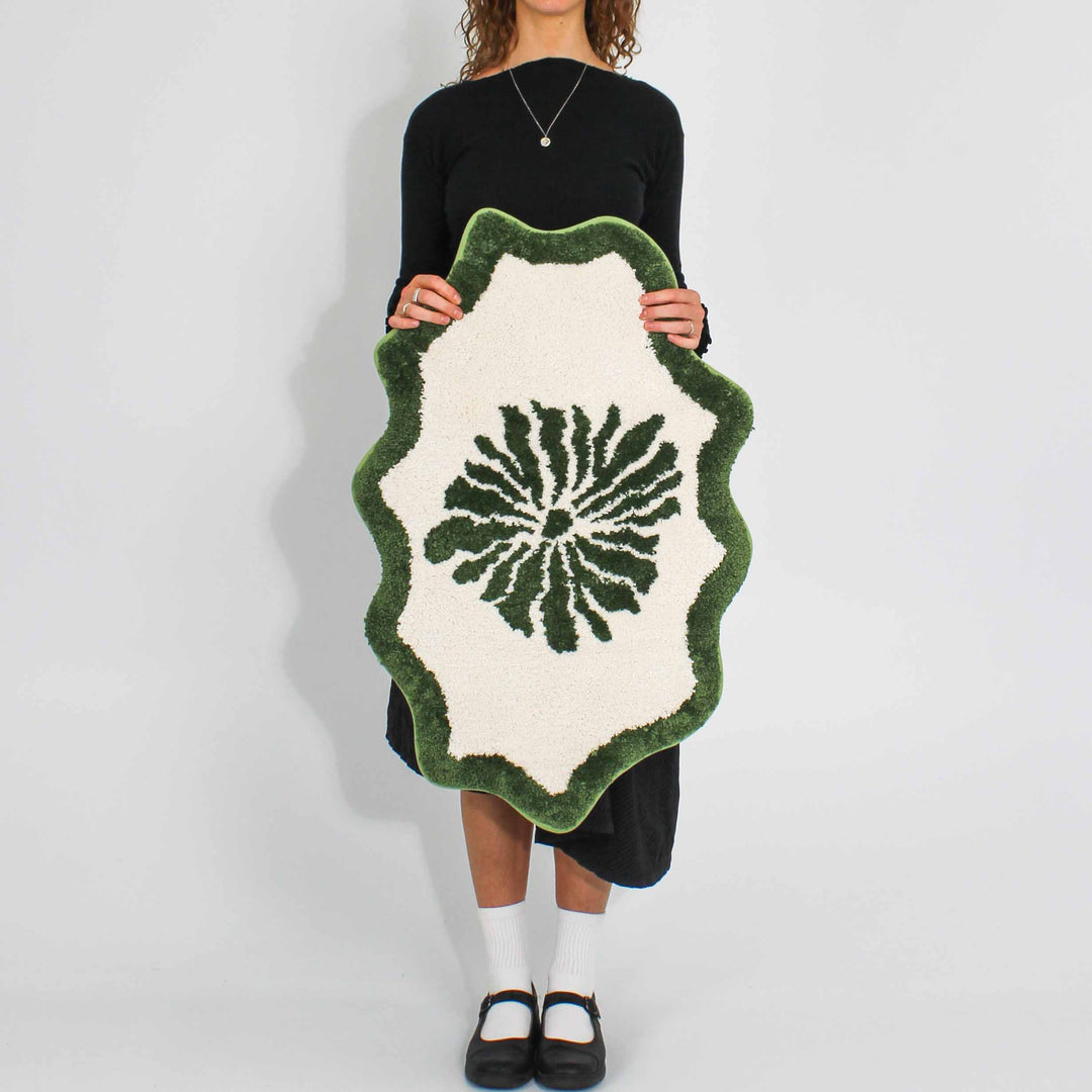 FREE Green Cloud Bath Mat