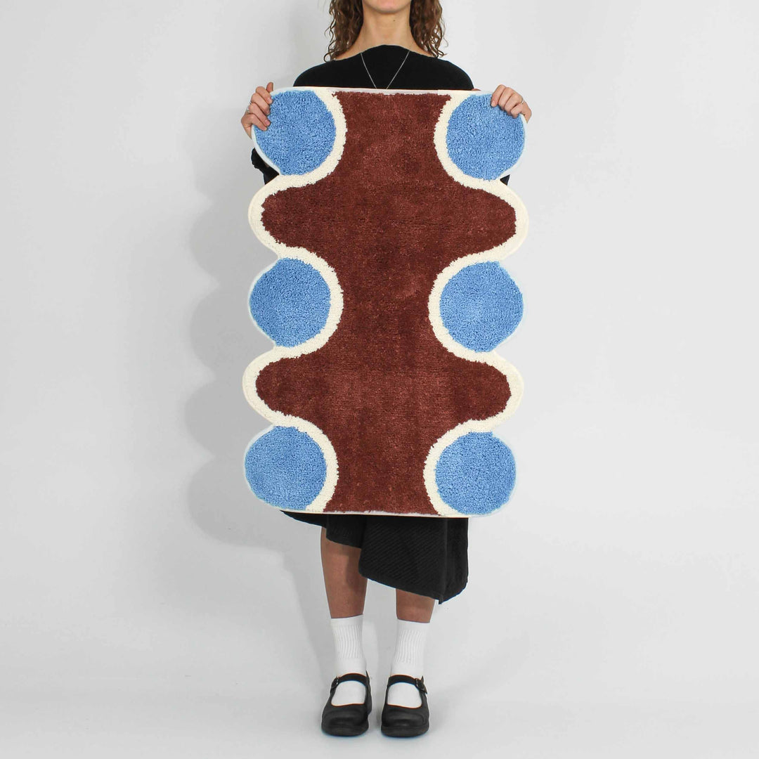 FREE Brown Orbit Bath Mat