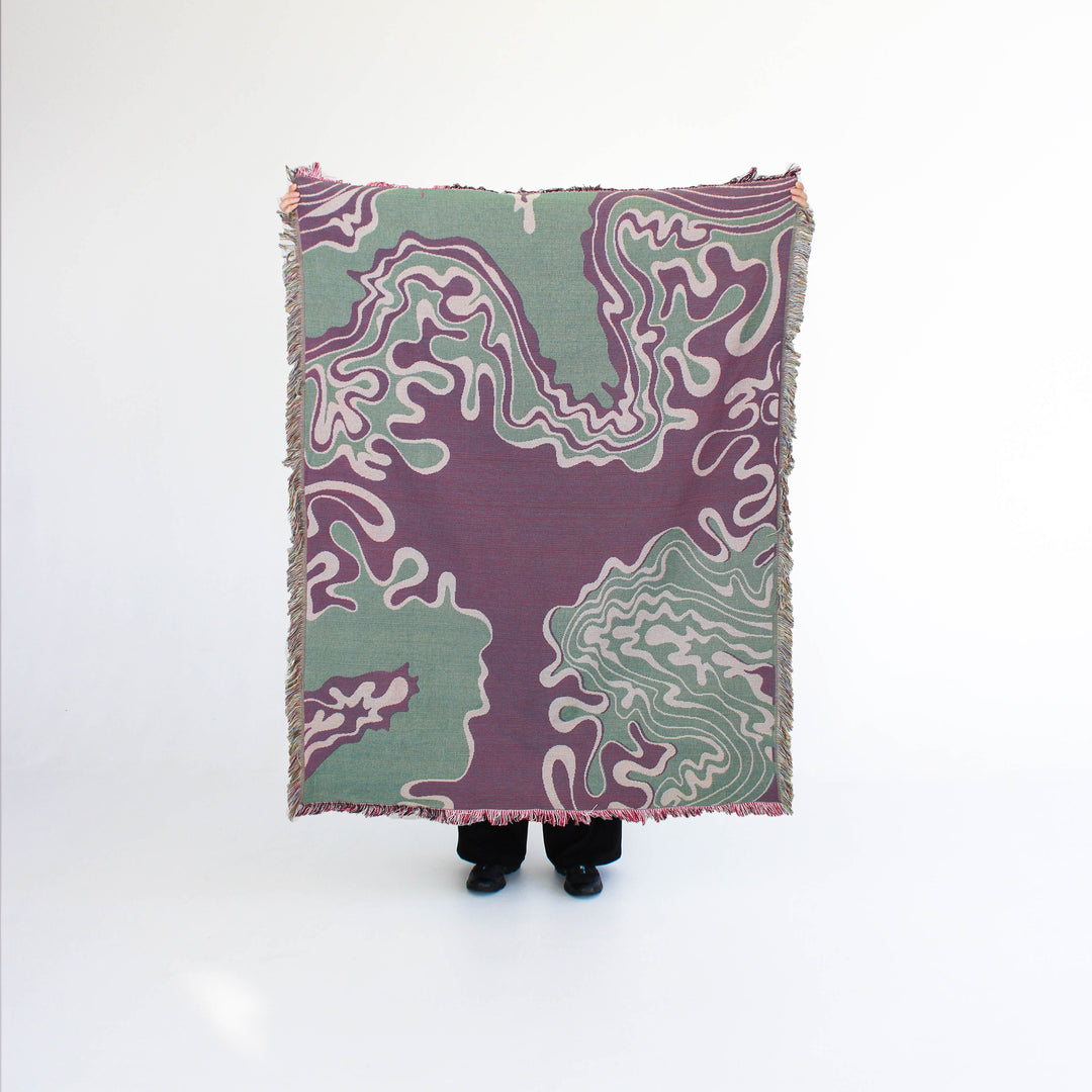 Tangle - Woven Throw Blanket