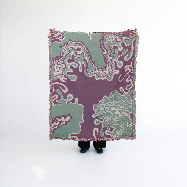 Tangle - Woven Throw Blanket