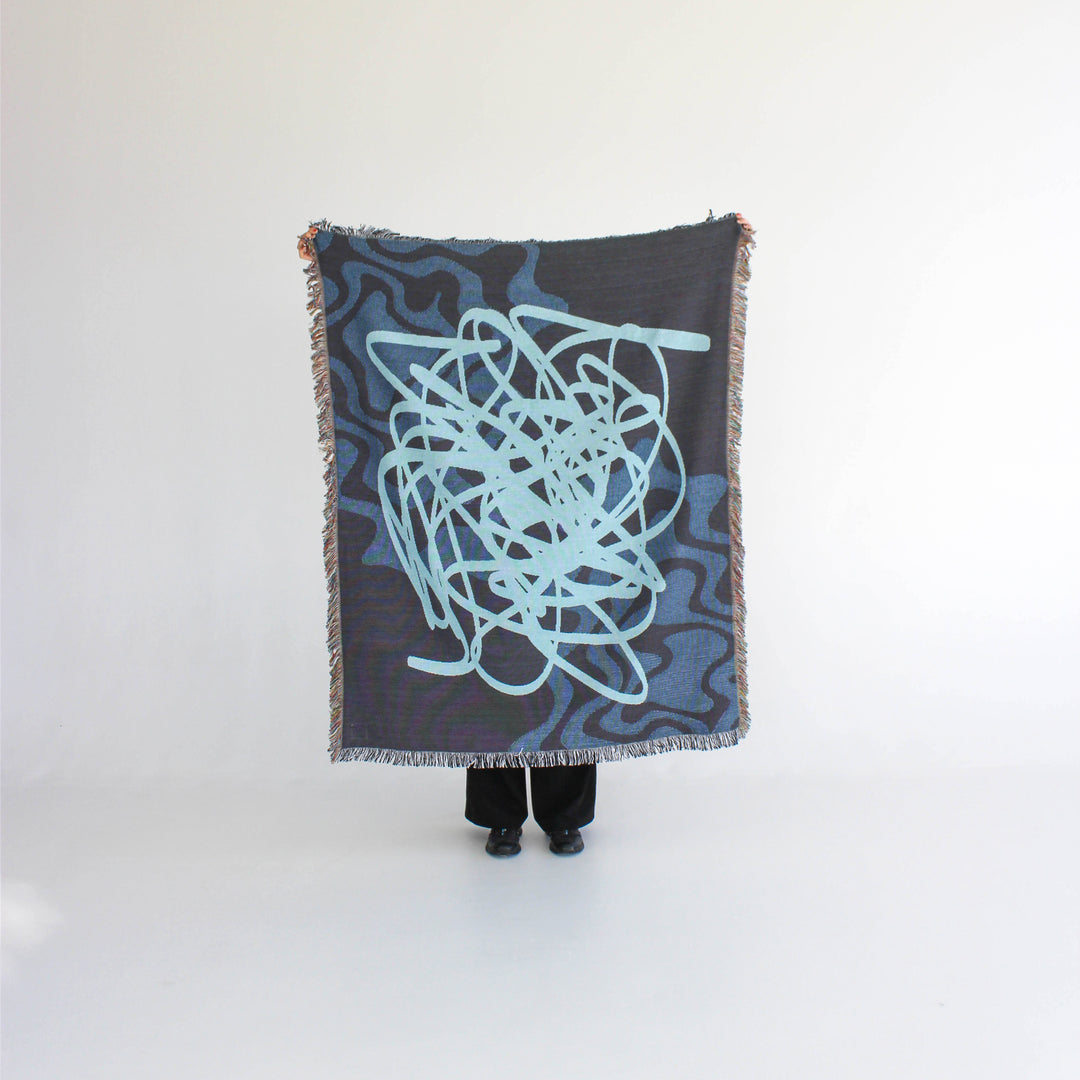 Headnoise - Woven Throw Blanket