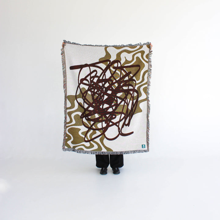 Headnoise - Woven Throw Blanket