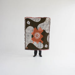 Fin Wines - Woven Throw Blanket