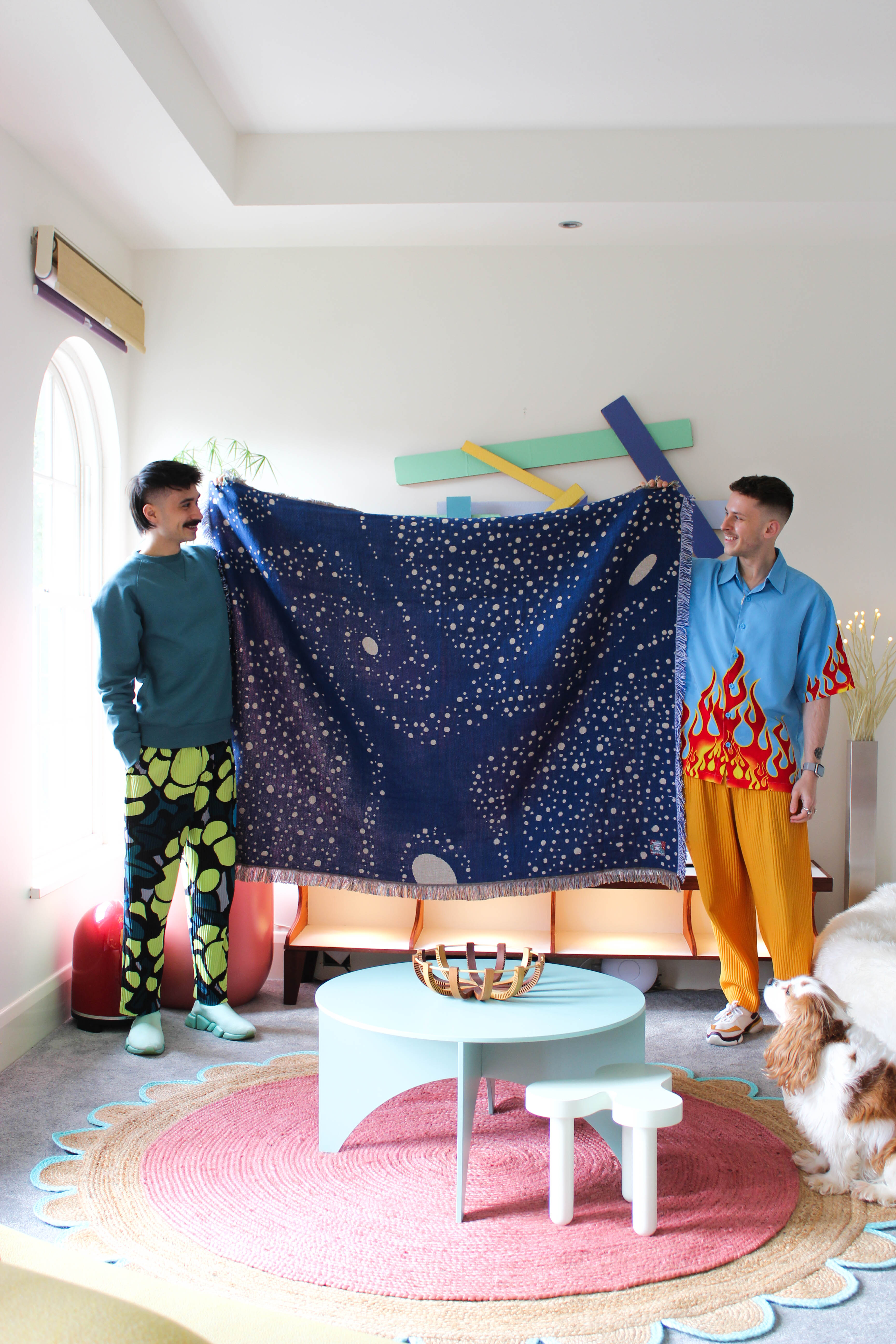 Sesame Street Retro Gang Woven Tapestry Throw Blanket