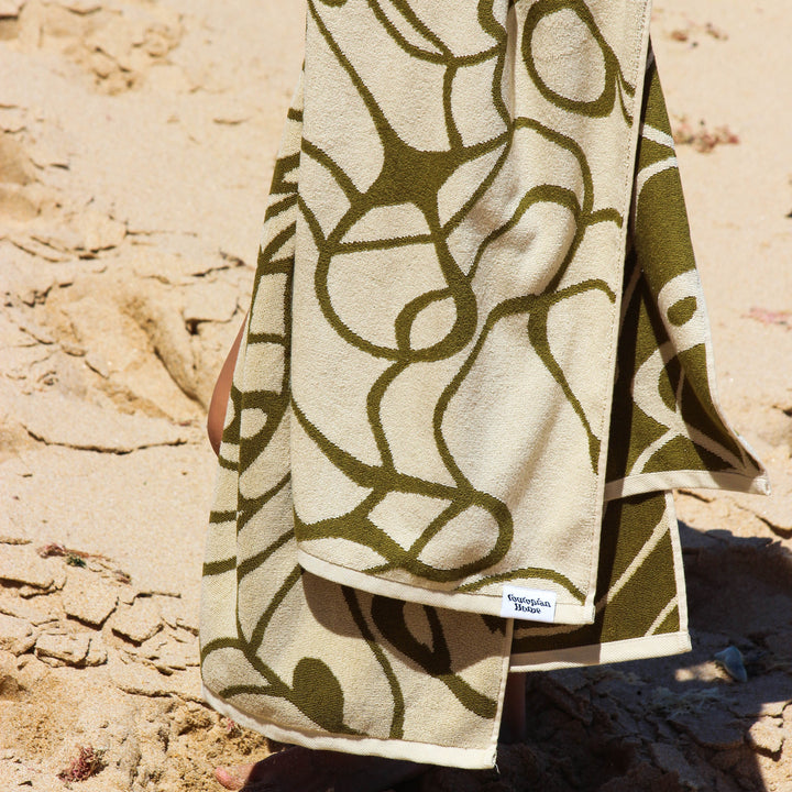 Pistachio Beach towel