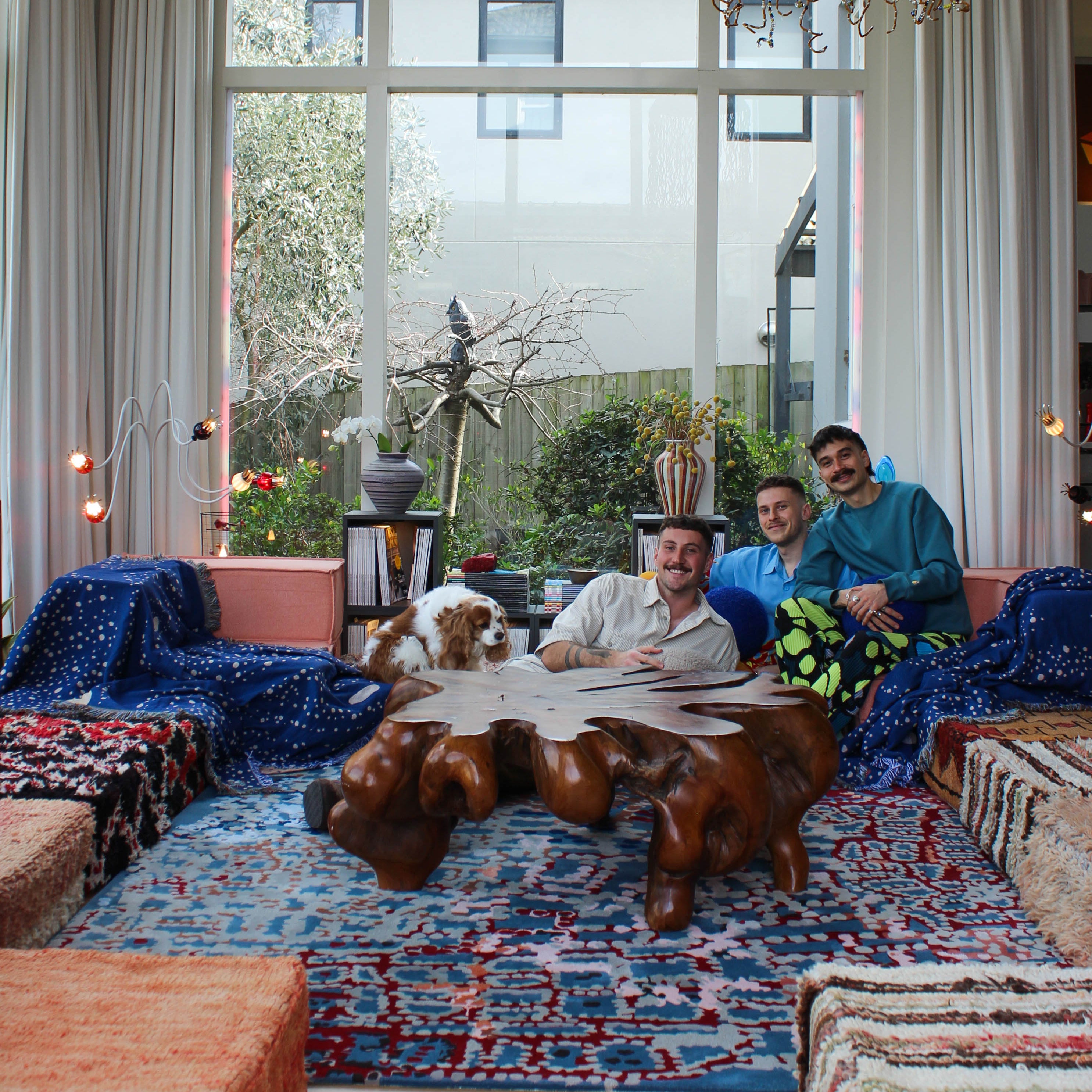 Josh and Matt - Goopy Galaxy Woven Throw Blanket – Youtopian Home