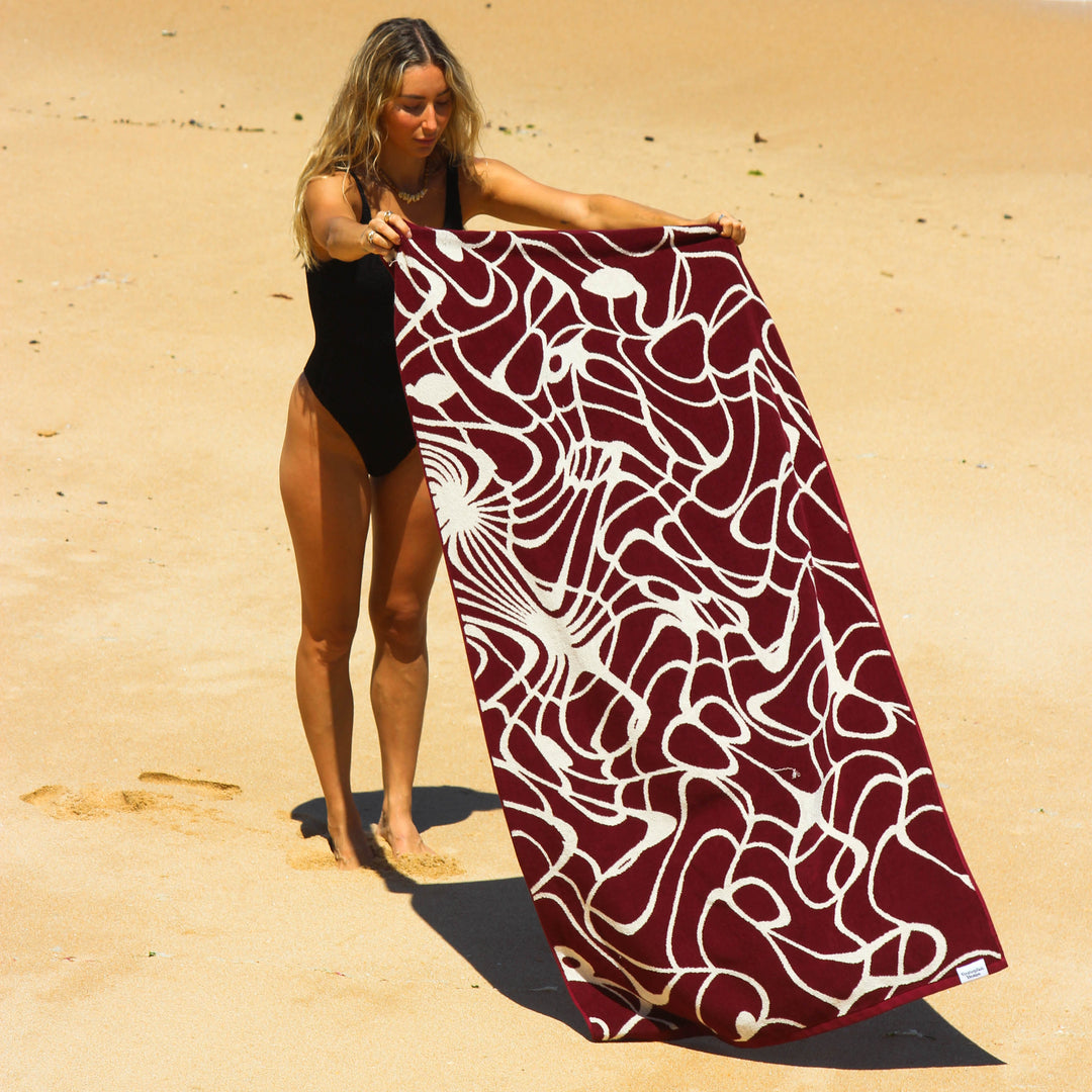Vino Beach towel
