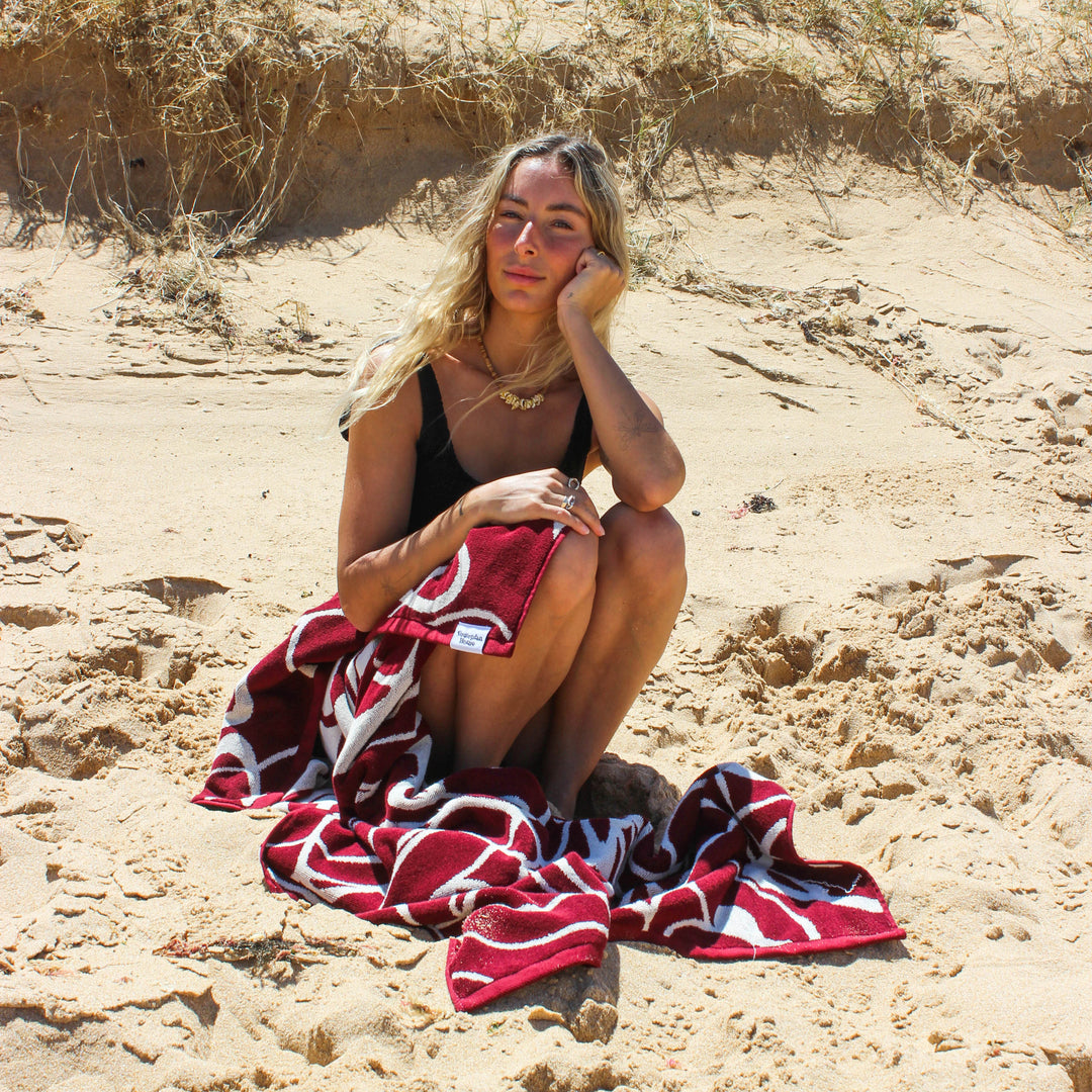 Vino Beach towel