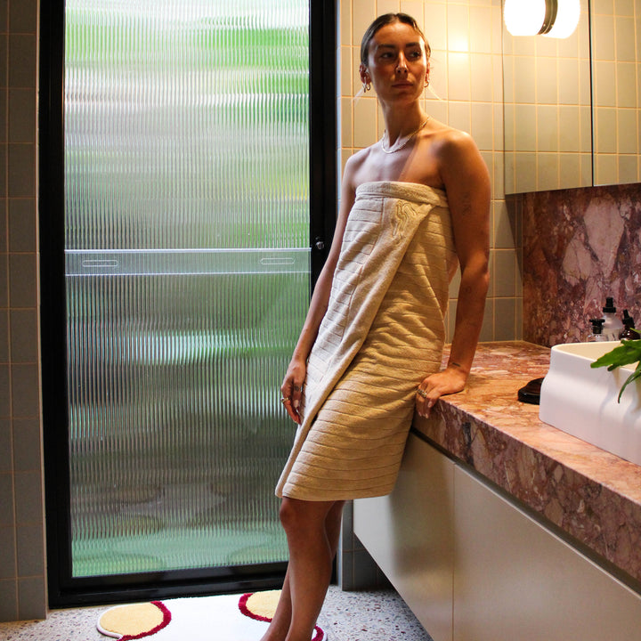 Latte Hand Towel