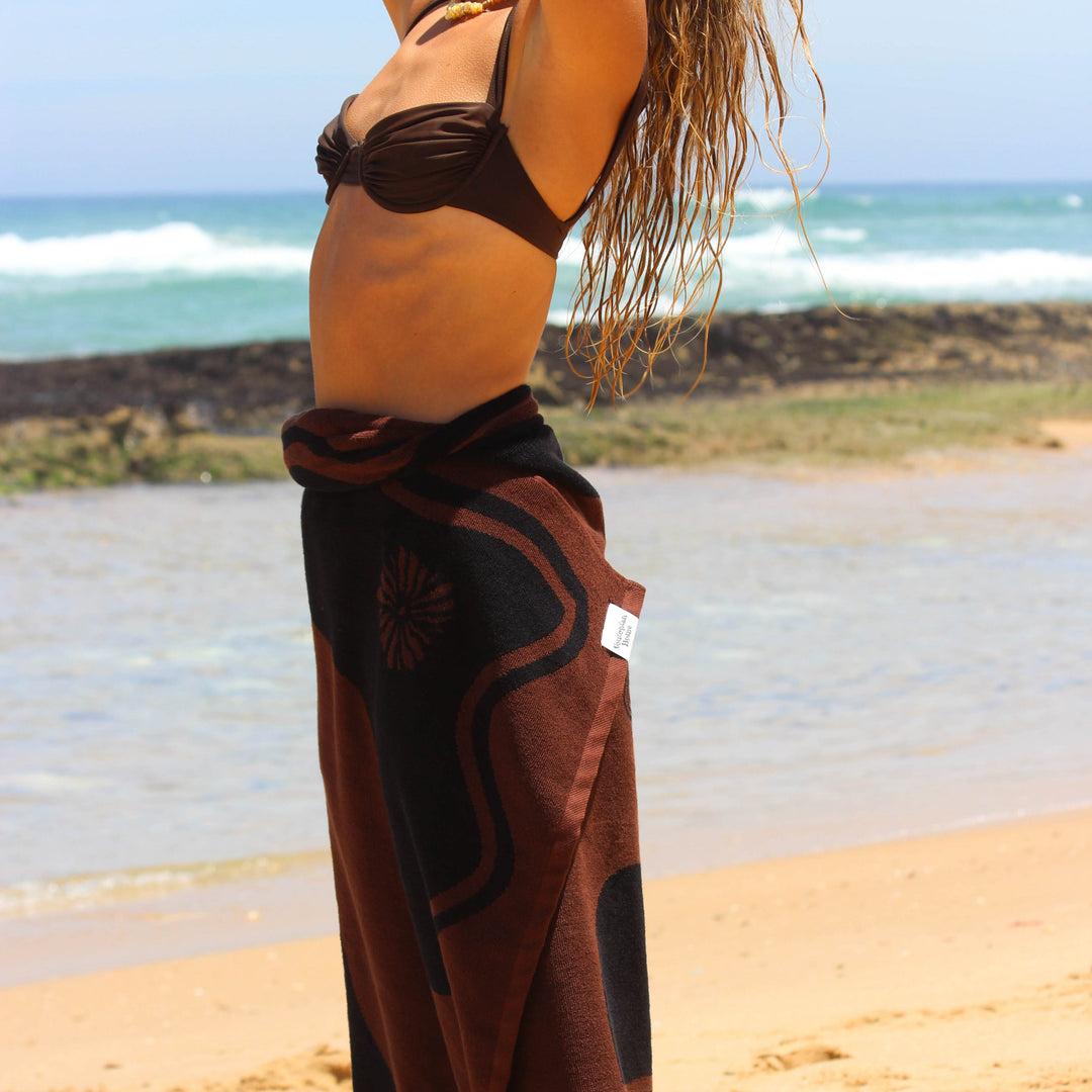 Espresso Beach towel