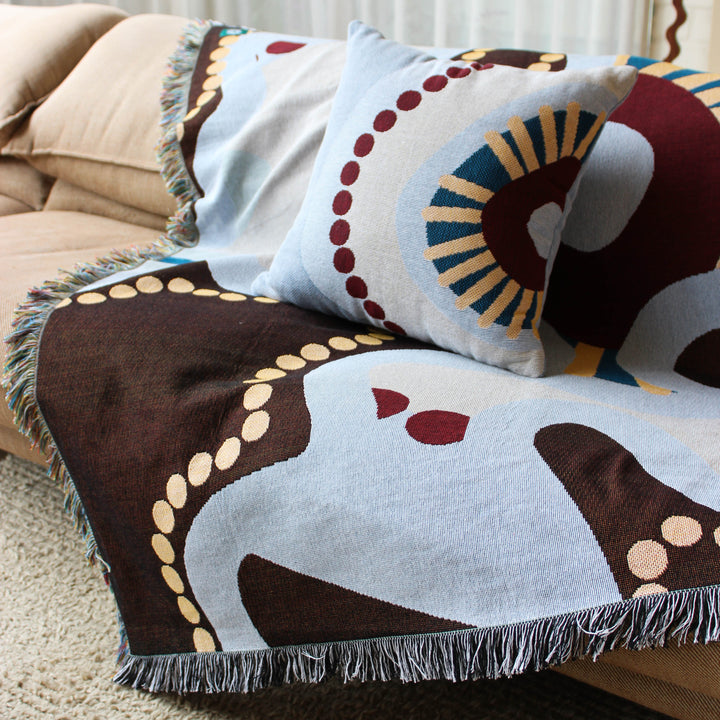 Merindah-Gunya - Taynto Woven Throw Blanket
