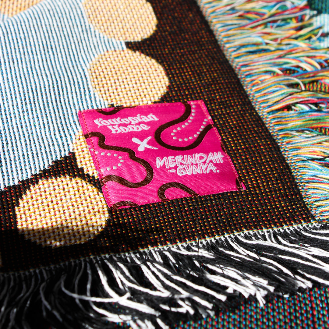Merindah-Gunya - Taynto Woven Throw Blanket