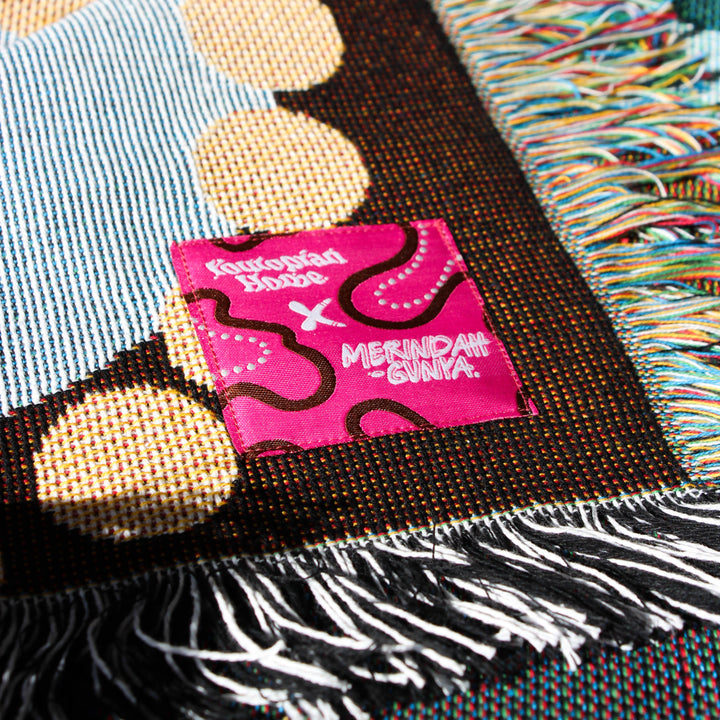 Merindah-Gunya - Taynto Woven Throw Blanket
