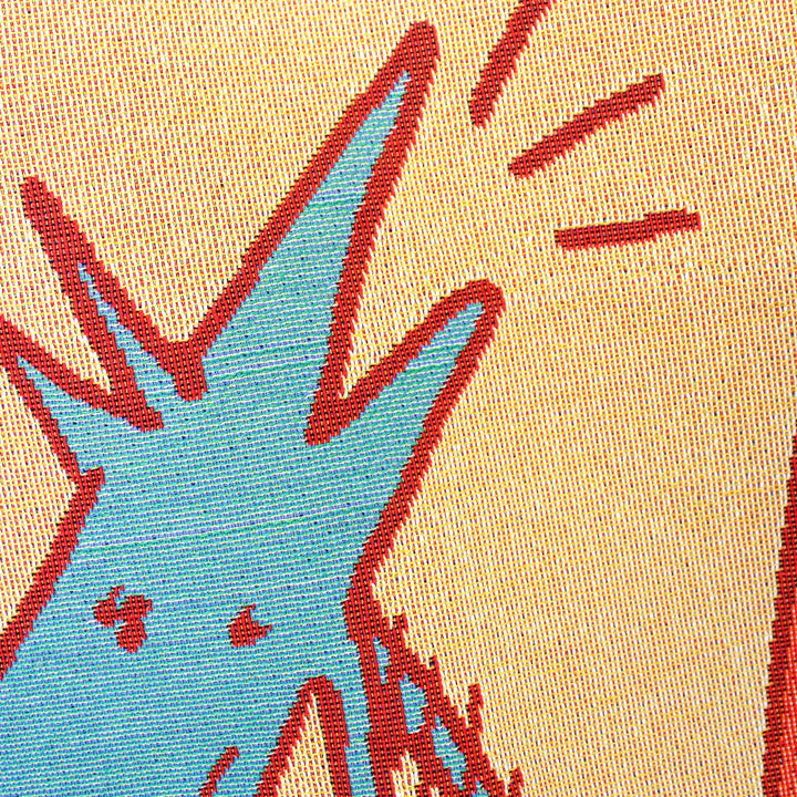 HAM Studio - Cosmic Stallion Woven Throw Blanket