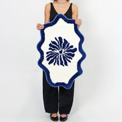 Cloud Bath Mat - Cobalt