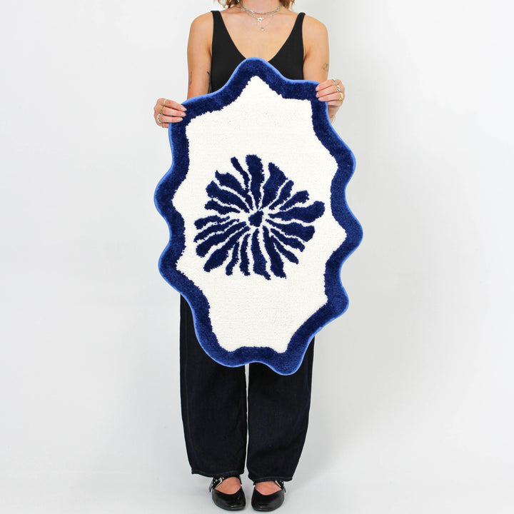 Cloud Bath Mat - Cobalt