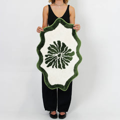 Cloud Bath Mat - Green