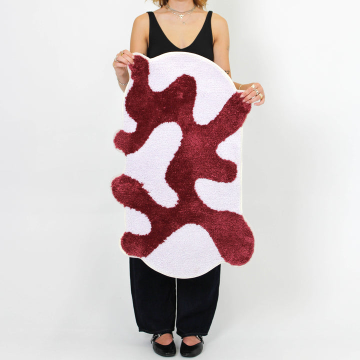 Splat Bath Mat - Plum/Lilac