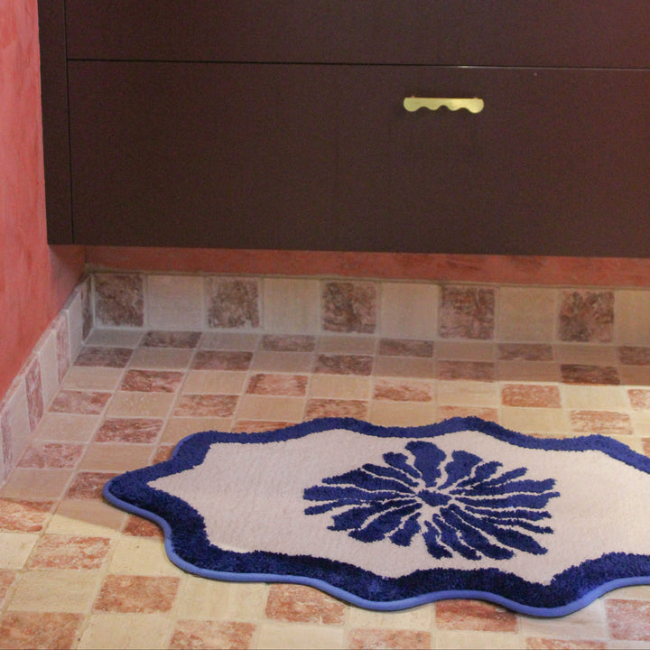 Cloud Bath Mat - Cobalt