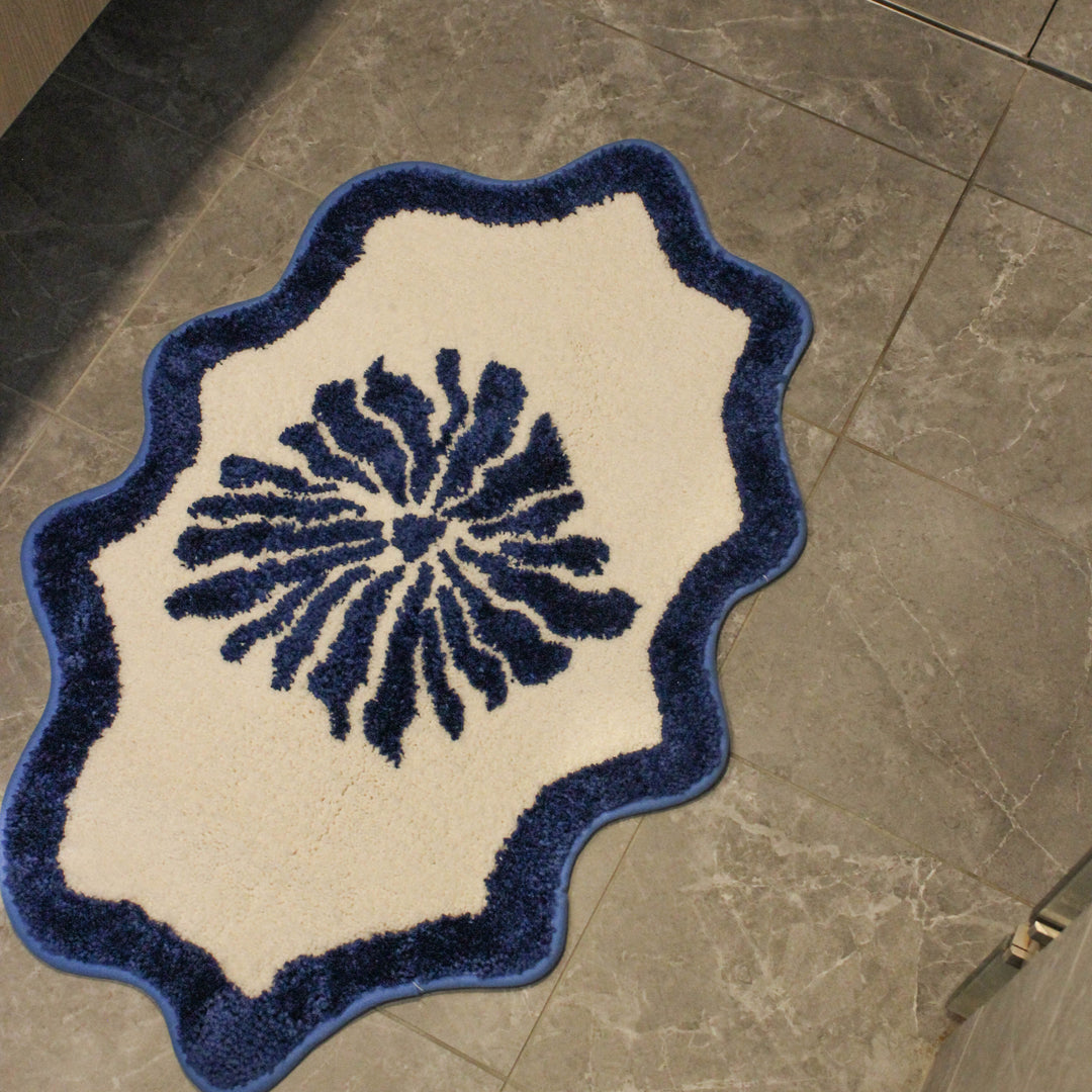 Cloud Bath Mat - Cobalt