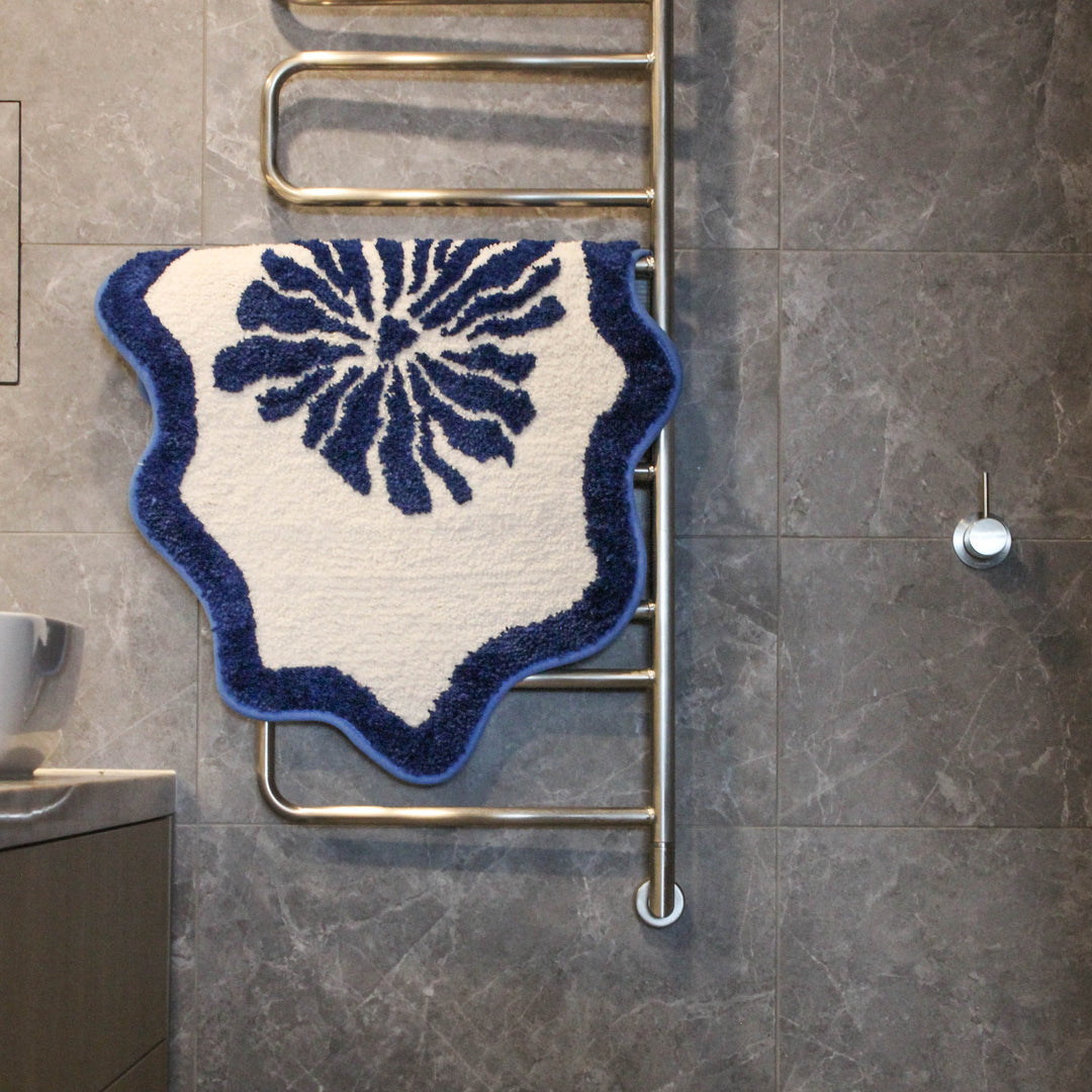 Cloud Bath Mat - Cobalt