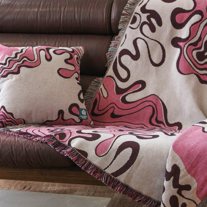 Tangle - Woven Throw Blanket