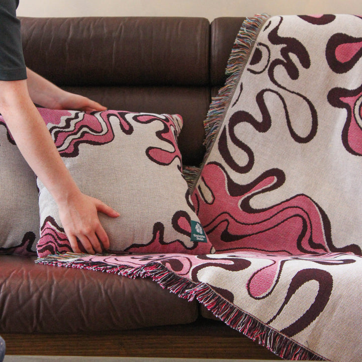 Tangle - Woven Throw Blanket