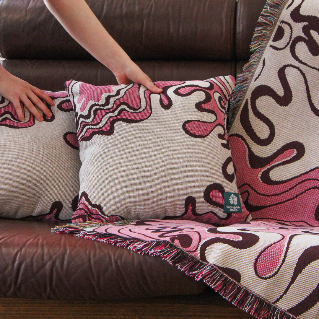 Tangle - Woven Throw Blanket