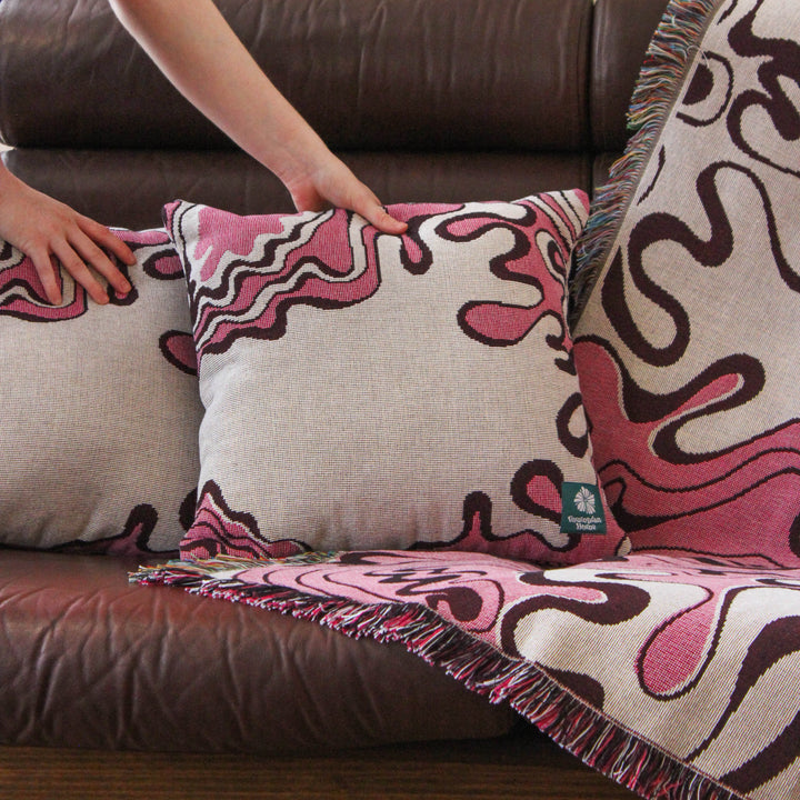Tangle - Woven Throw Blanket