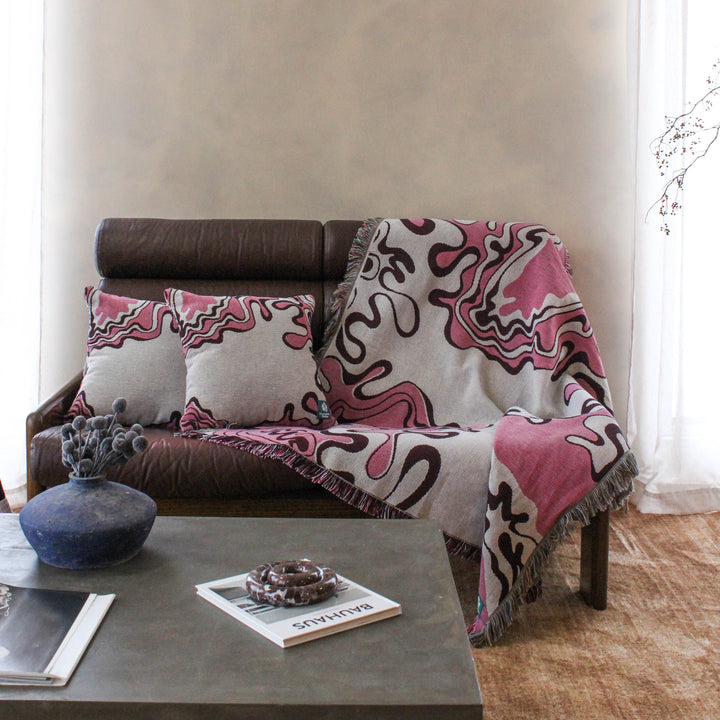 Tangle - Woven Throw Blanket