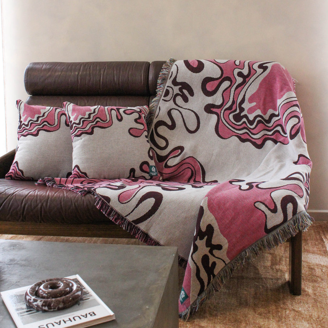 Tangle - Woven Throw Blanket