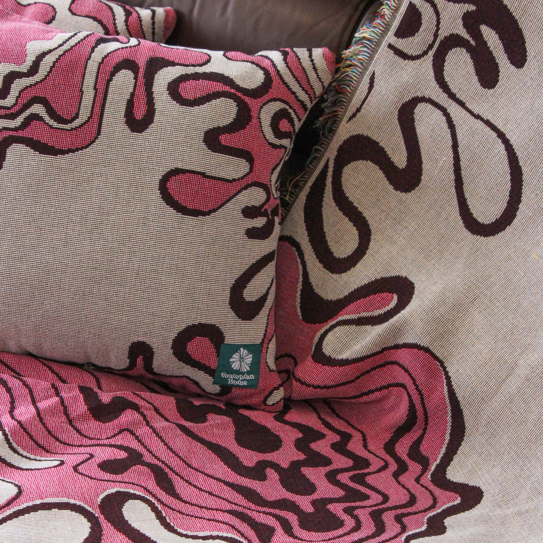 Tangle - Woven Throw Blanket