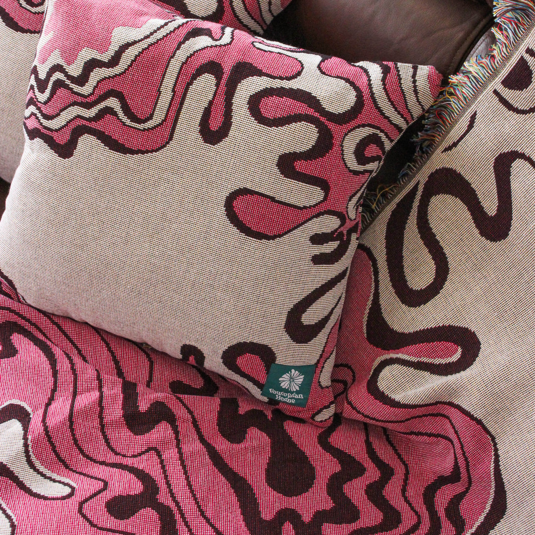Tangle - Woven Throw Blanket
