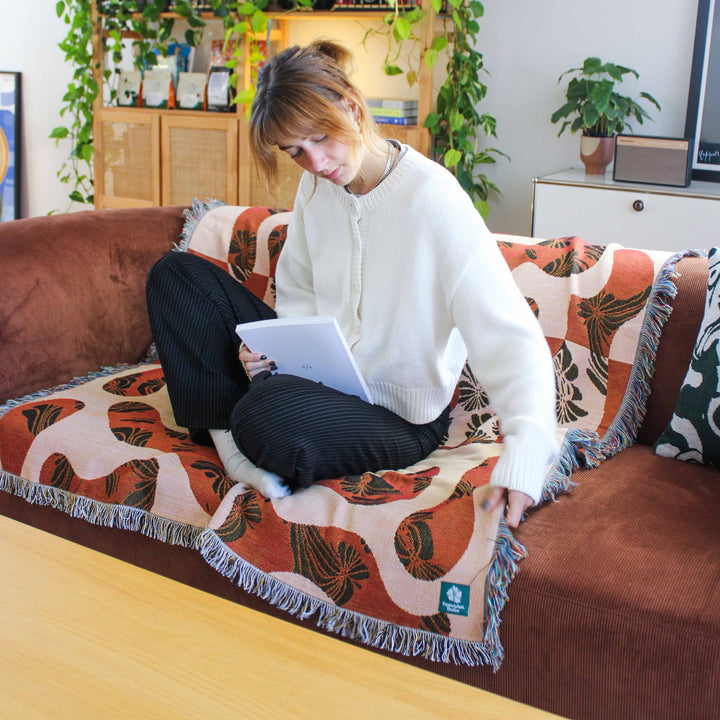 Sandstorm - Woven Throw Blanket