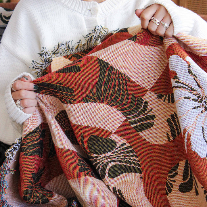 Sandstorm - Woven Throw Blanket