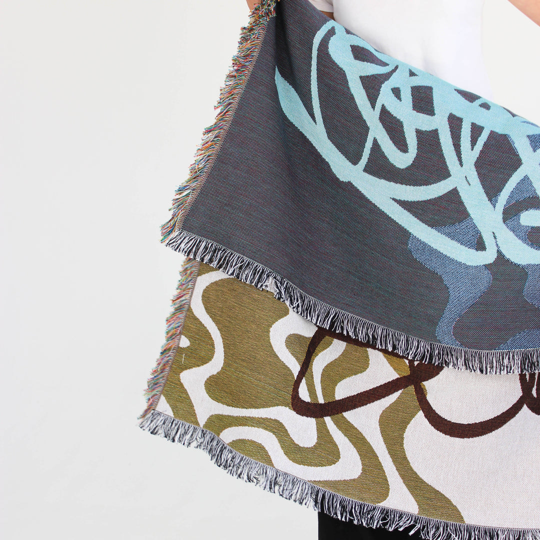 Headnoise - Woven Throw Blanket