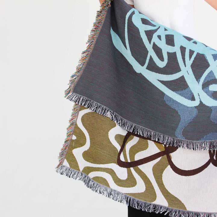 Headnoise - Woven Throw Blanket