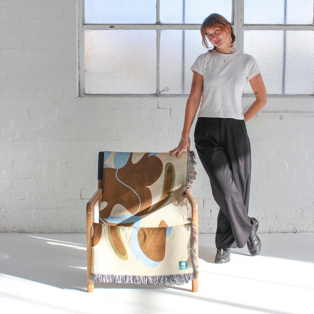 Bloom - Woven Throw Blanket