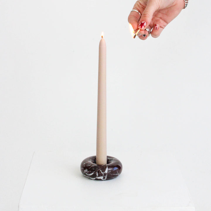 Marble Candle Holder