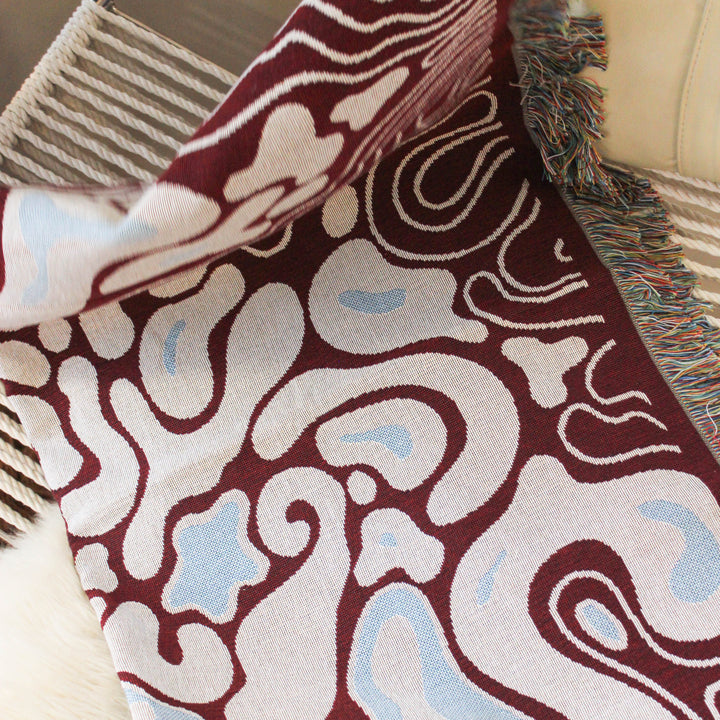 Puddles - Woven Throw Blanket