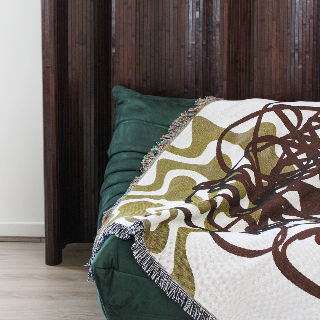 Headnoise - Woven Throw Blanket