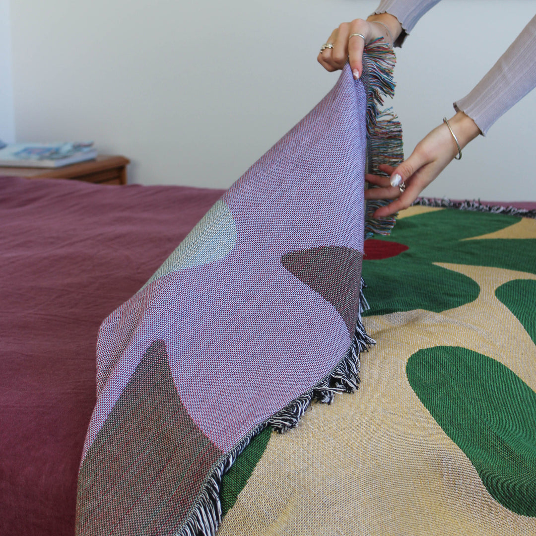 Martini - Woven Throw Blanket