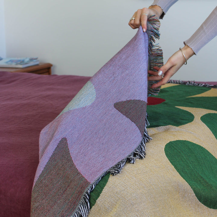 Martini - Woven Throw Blanket