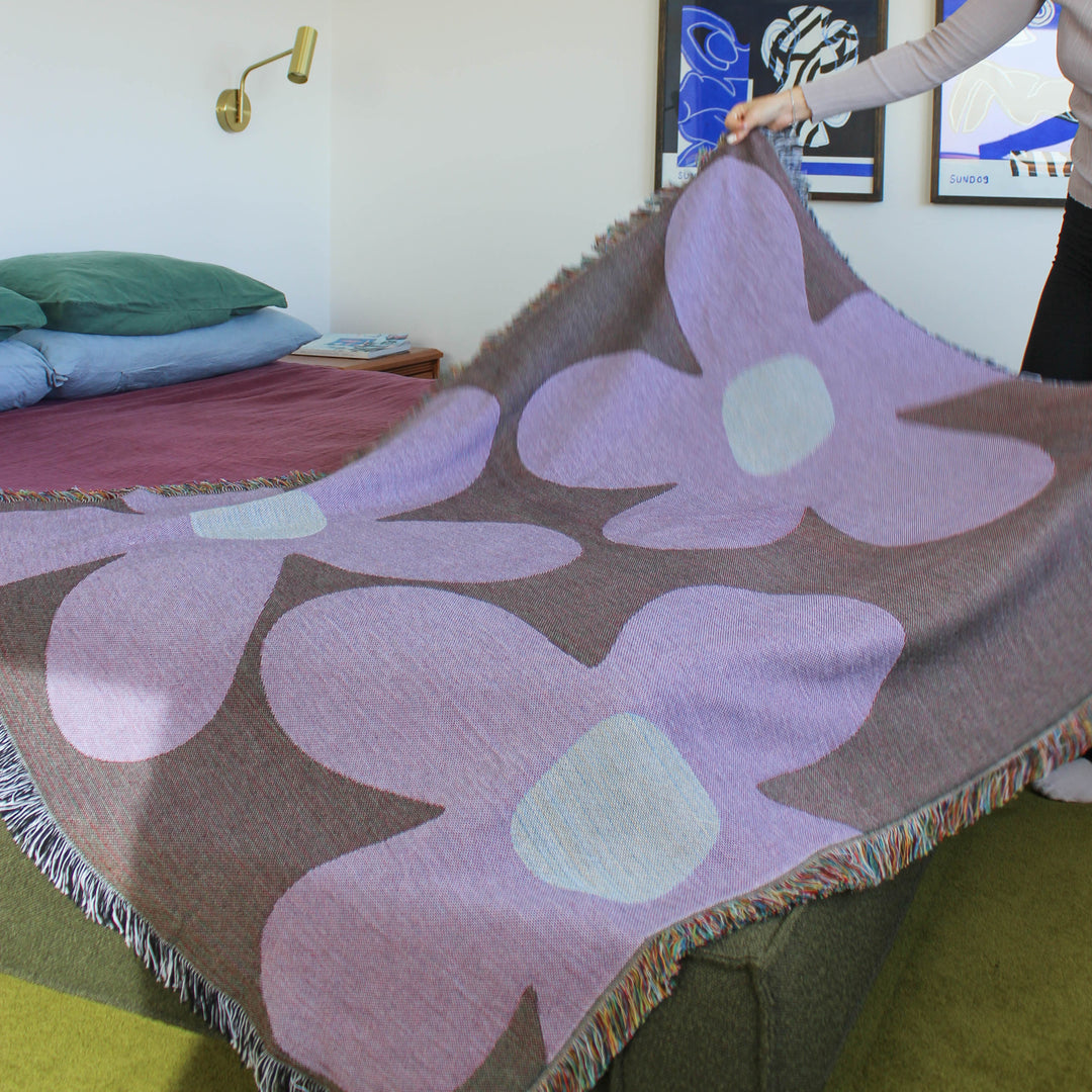 Martini - Woven Throw Blanket