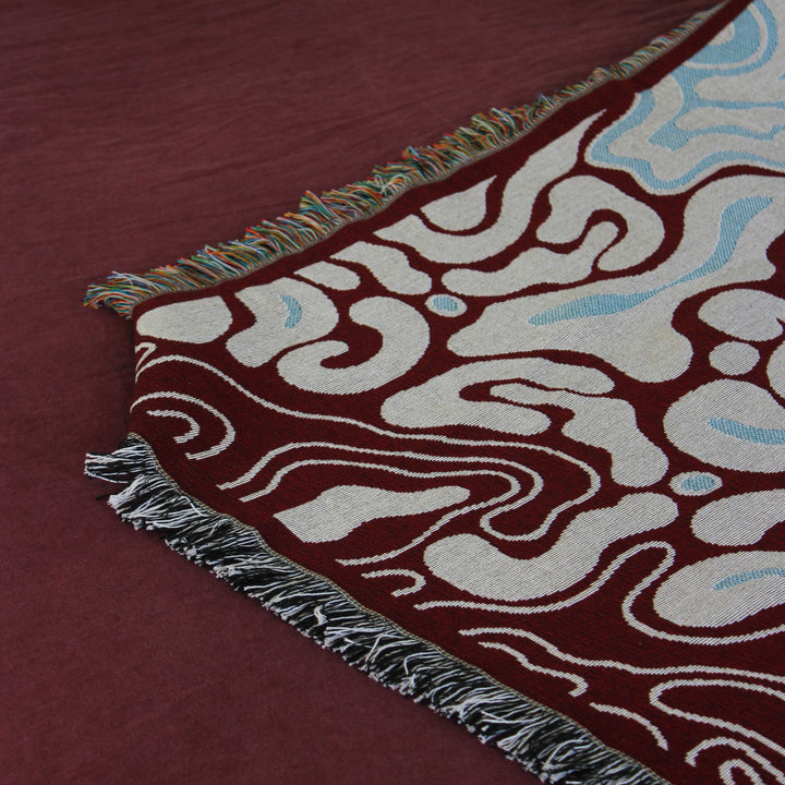 Puddles - Woven Throw Blanket