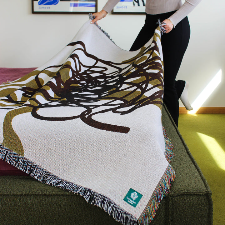 Headnoise - Woven Throw Blanket