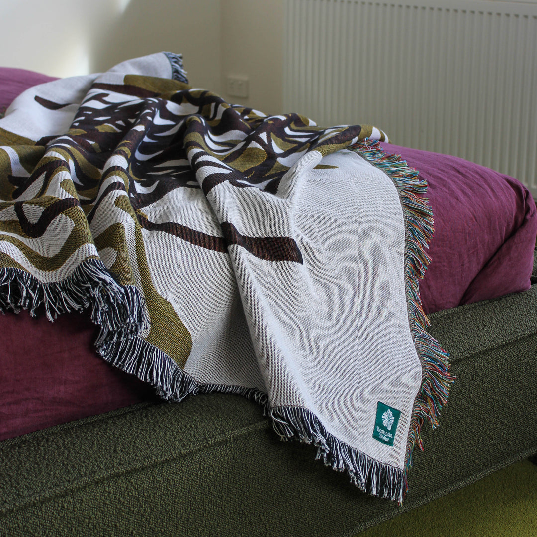 Headnoise - Woven Throw Blanket