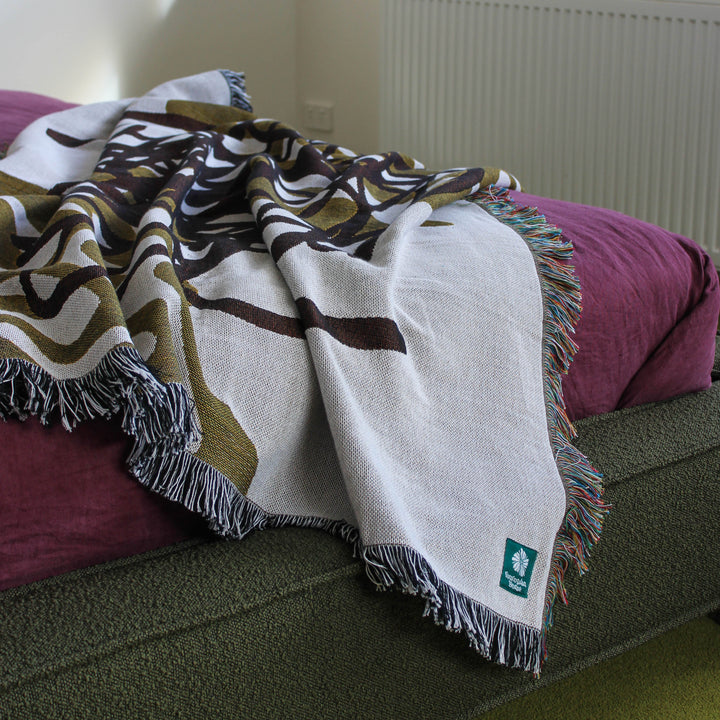 Headnoise - Woven Throw Blanket