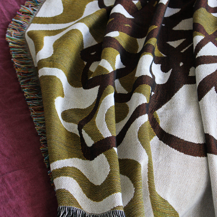 Headnoise - Woven Throw Blanket